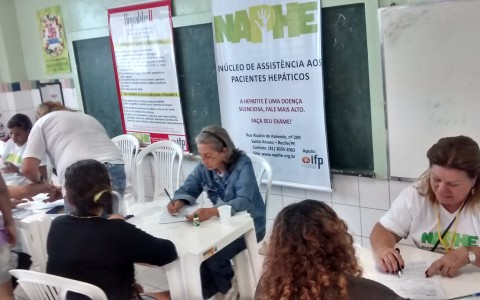2ª AÇÃO EM SAÚDE NO LAR FABIANO DE CRISTO em: 21/08/2014