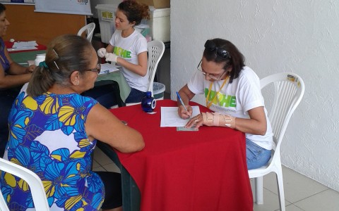 II MUTIRÃO DO IDOSO/SESC SANTO AMARO em: 01/10/2014