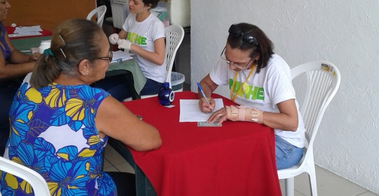 II MUTIRÃO DO IDOSO/SESC SANTO AMARO em: 01/10/2014