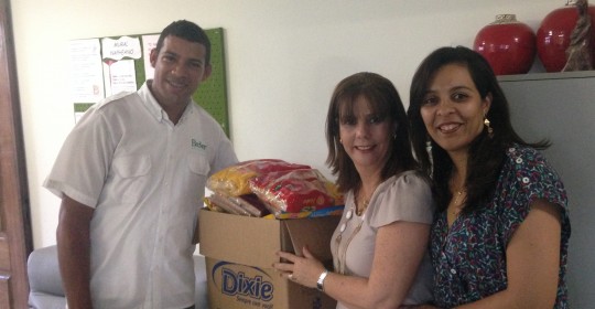 NAPHE RECEBE DOAÇÃO DA BECKER ADVOGADOS em 10/11/2014