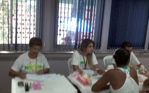 NAPHE realiza testagem no SESC de Piedade em 01/05/2015