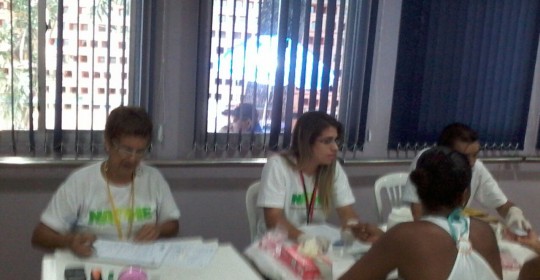 NAPHE realiza testagem no SESC de Piedade em 01/05/2015