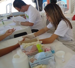 NAPHE realiza testagem no SESC Piedade em 19/06/2015