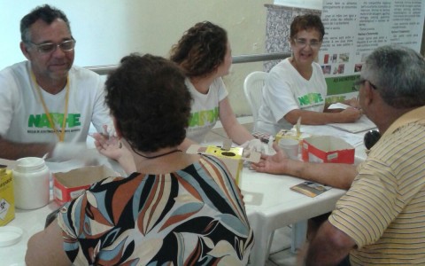 NAPHE realiza testagem no SESC Santa Rita em 20/08/2015