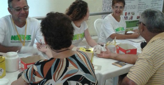 NAPHE realiza testagem no SESC Santa Rita em 20/08/2015