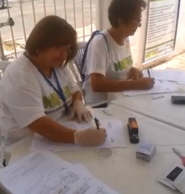 NAPHE realiza testagem em Campo Grande 28/08/2015