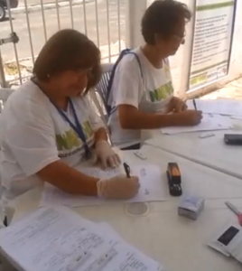 NAPHE realiza testagem em Campo Grande 28/08/2015