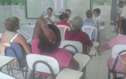 NAPHE realiza testagem no Lar Fabiano de Cristo em 22/10/2015