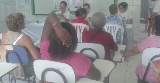 NAPHE realiza testagem no Lar Fabiano de Cristo em 22/10/2015
