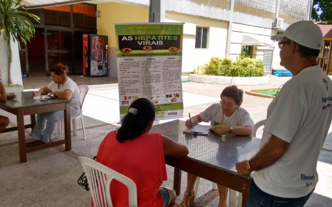 NAPHE realiza testagem no SESC Casa Amarela nos dia 04/12/2015