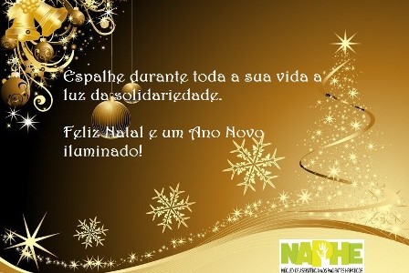 O NAPHE deseja a todos um 2016 repleto de realizações!