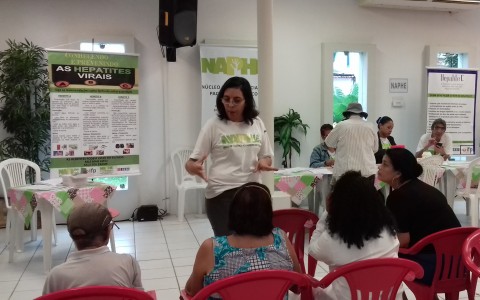NAPHE realiza testagem na Estação Casa Casa Forte em 04/06/2016