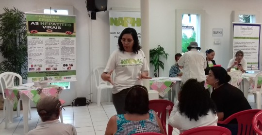 NAPHE realiza testagem  na Estação Casa Casa Forte em 04/06/2016