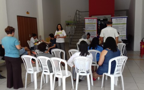 NAPHE realiza testagem no SESC Santo Amaro em 29/07/2016
