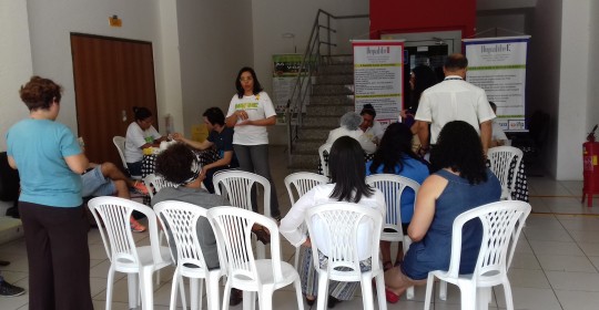 NAPHE realiza testagem no SESC Santo Amaro em 29/07/2016