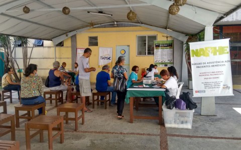 NAPHE realiza testagem no SESC Casa Amarela em 01/08/2016