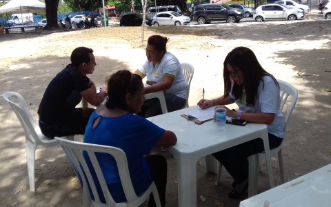 NAPHE realiza testagem na Jaqueira em 09/10/2016