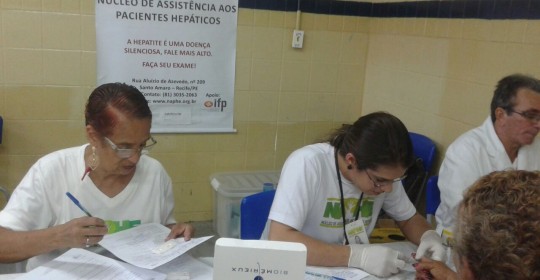 NAPHE realiza testagem no Alto José do Pinho em 16/09/2016.