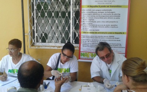 NAPHE realiza testagem em Campo Grande/Recife no dia 07/10/2016.