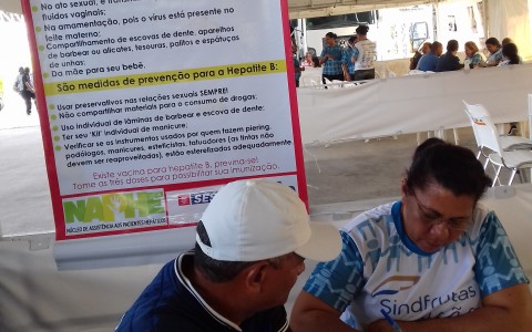NAPHE realiza testagem na CEASA com o Sindifrutas em 16/11/2016