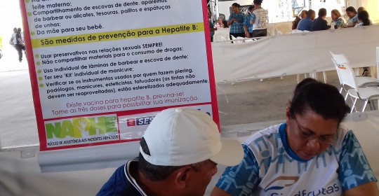 NAPHE realiza testagem na CEASA com o Sindifrutas em 16/11/2016