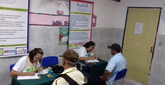NAPHE realiza testagem na Macaxeira em 01/12/2016