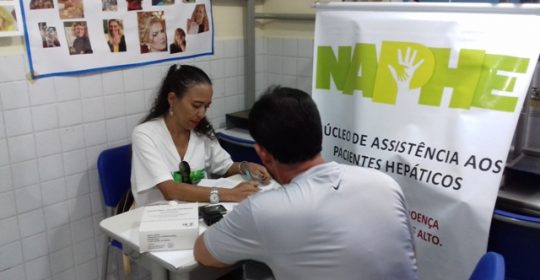 NAPHE realiza testagem no SESC Piedade em 03/12/2016