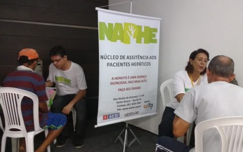 NAPHE realiza testagem na Estação Casa Forte em 11/03/2017