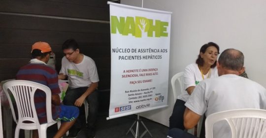 NAPHE realiza testagem na Estação Casa Forte em 11/03/2017