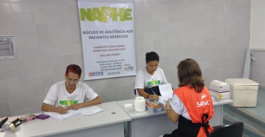 NAPHE realiza testagem em Boa Viagem no dia 12/05/2017