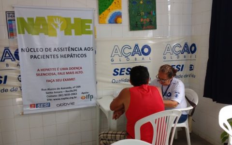 NAPHE realiza testagem em Goiana no dia 27/05/2017