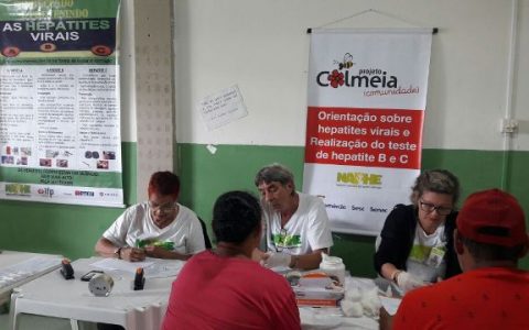 NAPHE realiza testagem no Bairro dos Coelhos em 18/08/2017