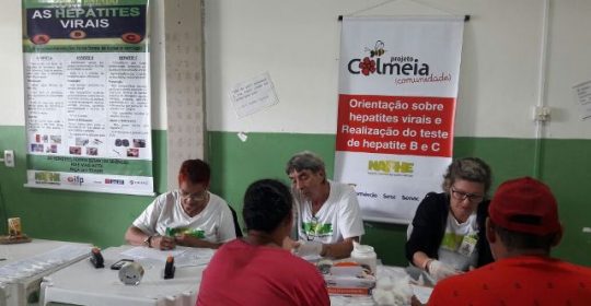 NAPHE realiza testagem no Bairro dos Coelhos em 18/08/2017