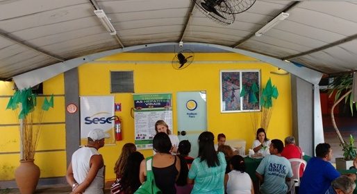 NAPHE realiza testagem no SESC Casa Amarela em 31/07/2017