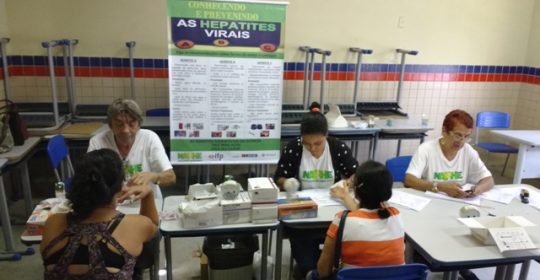 NAPHE realiza testagem em São Lourenço no dia 04/08/2017
