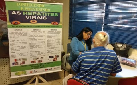 NAPHE realiza testagem no SESC Santa Rita em 14/09/2017