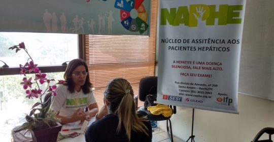 NAPHE realiza testagem na Casa da Indústria – SESI em 05/10/2017