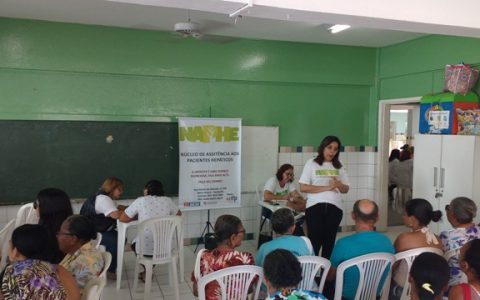 NAPHE realiza testagem no Lar Fabiano de Cristo/Várzea em 29/09/2017