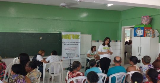 NAPHE realiza testagem no Lar Fabiano de Cristo/Várzea em 29/09/2017