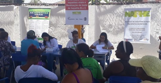NAPHE realiza testagem em Itamaracá no dia 01/12/2017