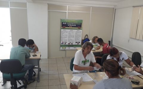 NAPHE realiza testagem na Casa da Justiça – Bongi em 26/02/2018