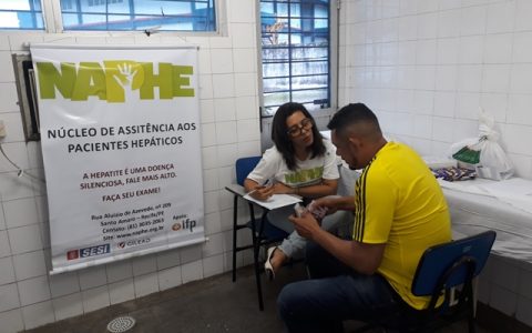 NAPHE realiza testagem no LAFEPE em 16/04/2018
