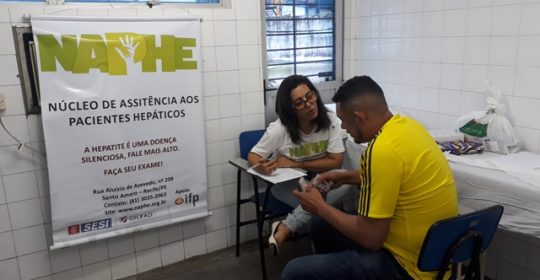 NAPHE realiza testagem no LAFEPE em 16/04/2018