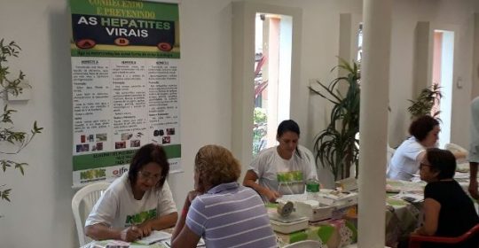 NAPHE realiza testagem na Estação Casa Forte em 24/03/2018