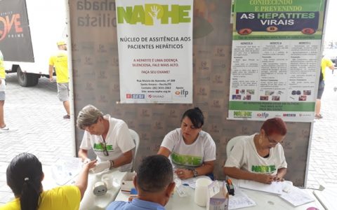 NAPHE realiza testagem no Marco Zero em 05/05/2018
