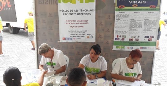 NAPHE realiza testagem no Marco Zero em 05/05/2018