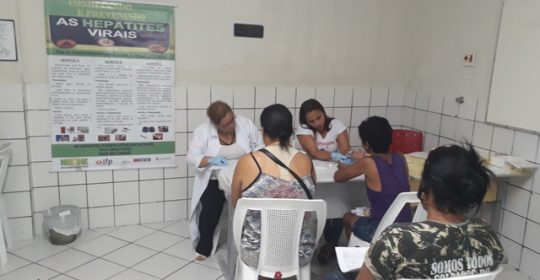 NAPHE realiza testagem em Coqueiral no dia 23/05/2018