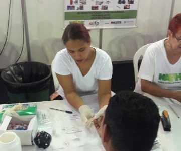 NAPHE realiza testagem em Jaboatão dos Guararapes no dia 04/05/2018