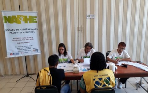NAPHE realiza testagem em Jardim São Paulo na igreja dos Mórmons no dia 11/08/2018