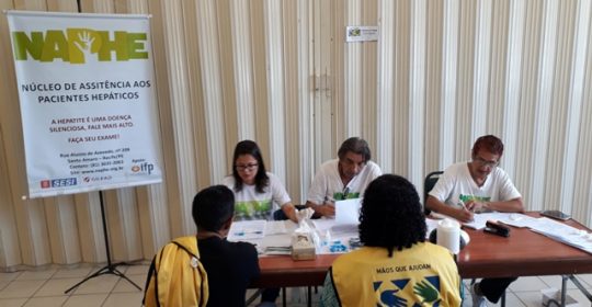 NAPHE realiza testagem em Jardim São Paulo na igreja dos Mórmons no dia 11/08/2018